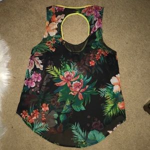 Light weight floral blouse
